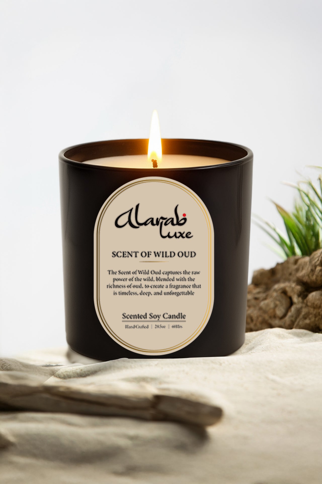 Scents of Wild Oud Big Jar Luxury Candle – Dubai UAE