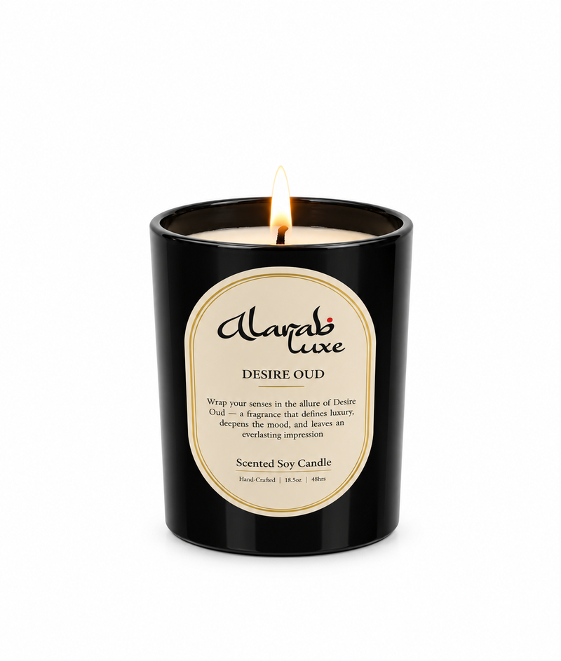 Desire Oud – The Sensual Luxury oud jar candle