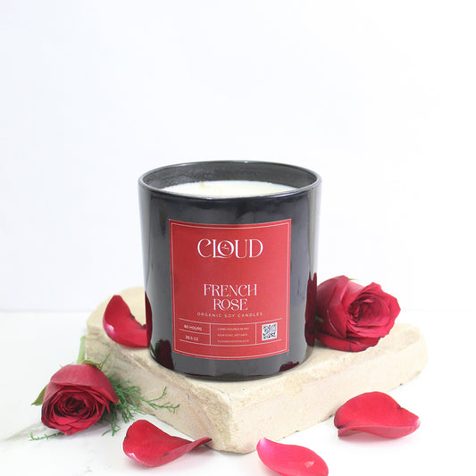 French Rose Big Jar Candle