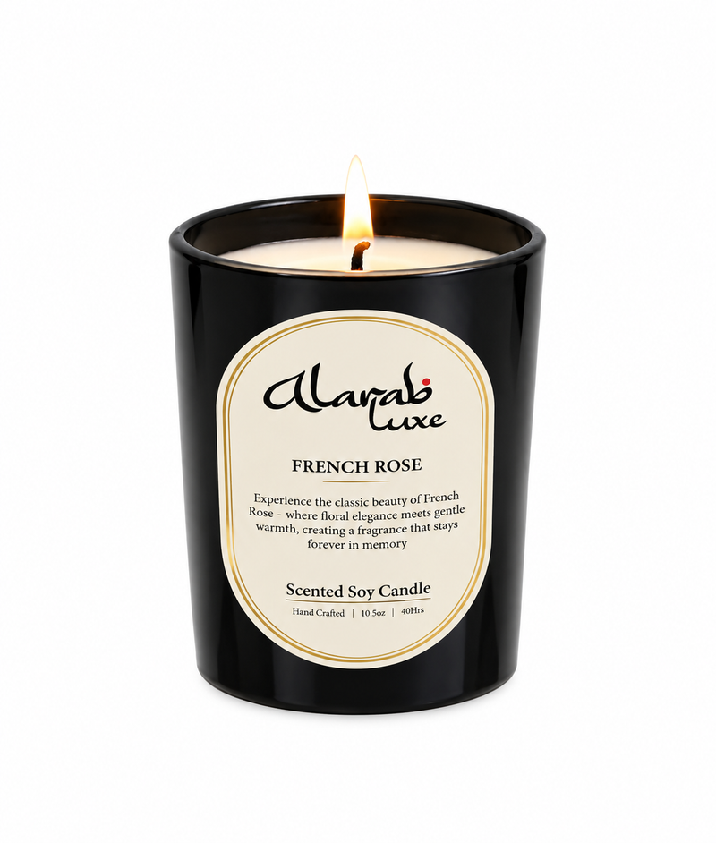French rose - Premium Jar Candle