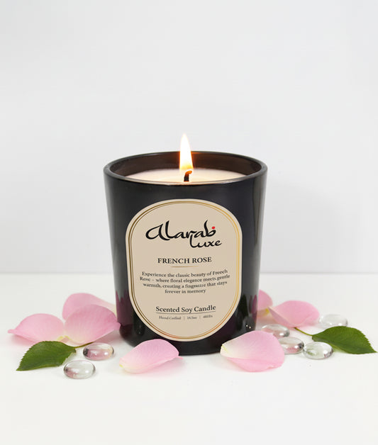 French rose - Premium Jar Candle